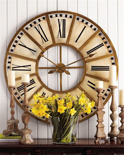 wayfair oversized wall clocks|extremely large wall clocks.